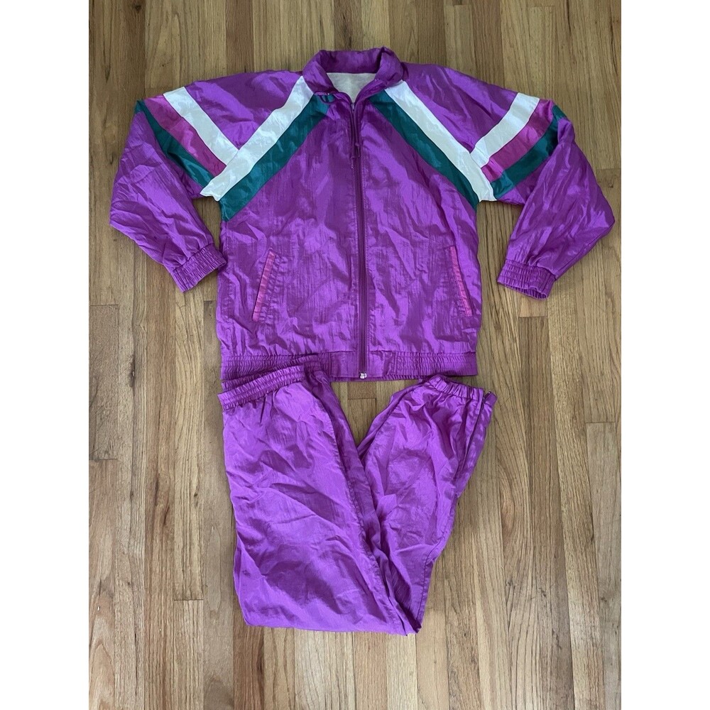 Women’s Small / Medium Vintage 80’s Fully Lined Track Suit